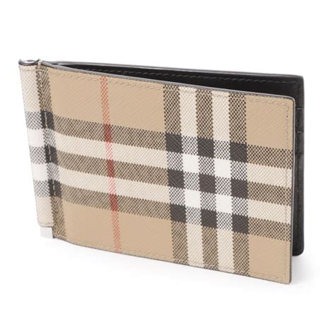 Burberry wallet money clip